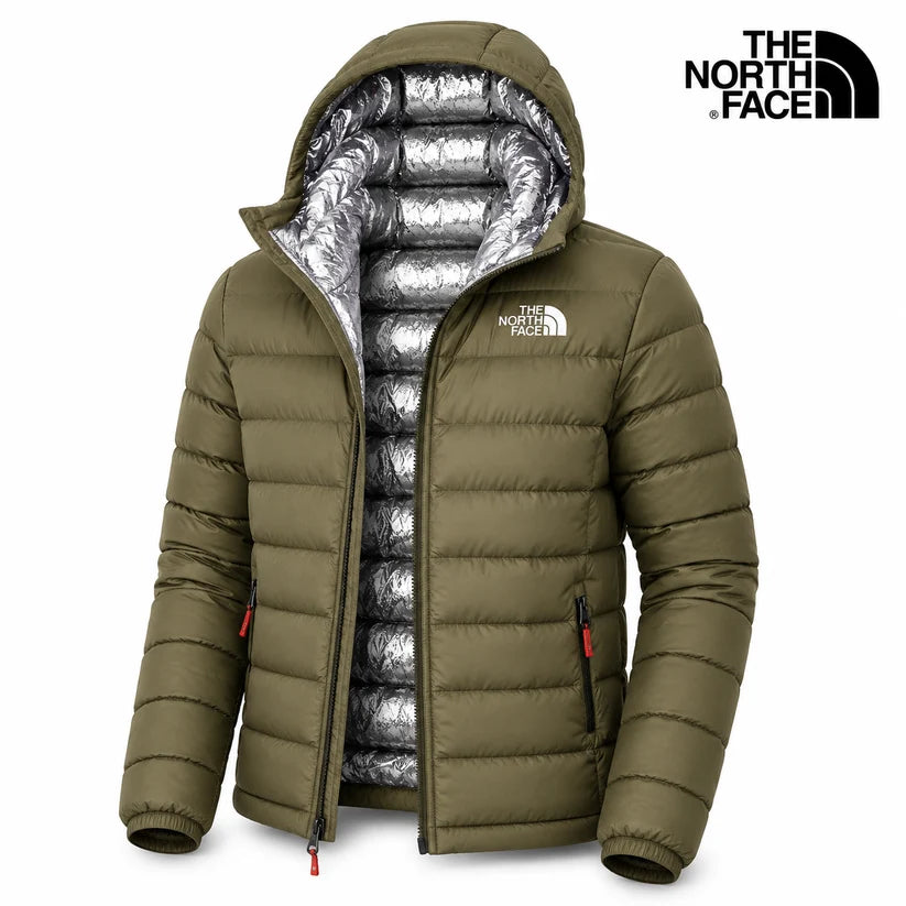 Chaqueta Acolchada con Capucha